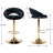 Kshaun Swivel Upholstered Adjustable Height Counter Stool with Metal Frame-732792996