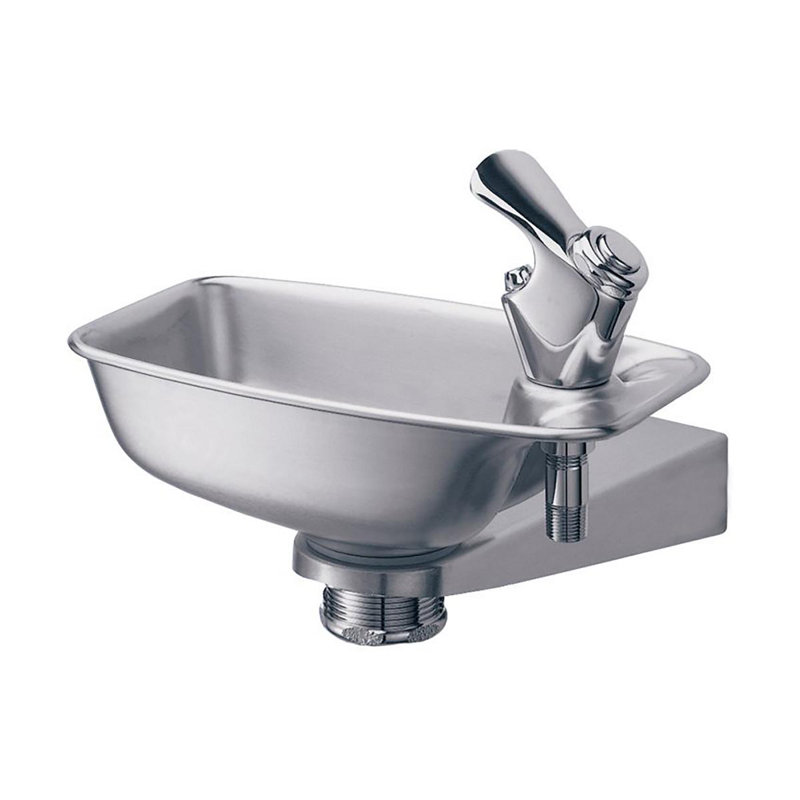 Fontaine à support Elkay, acier inoxydable non filtré et non réfrigéré
