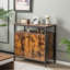 Ahsia Metal Rectangle Sideboard Accent Chest