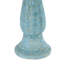 Ashil Freestanding Ceramic Bird Bath with UV Resistant Blue Finish Ashil