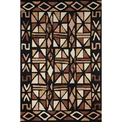 Brooklet Wool Geometric Indoor Rug