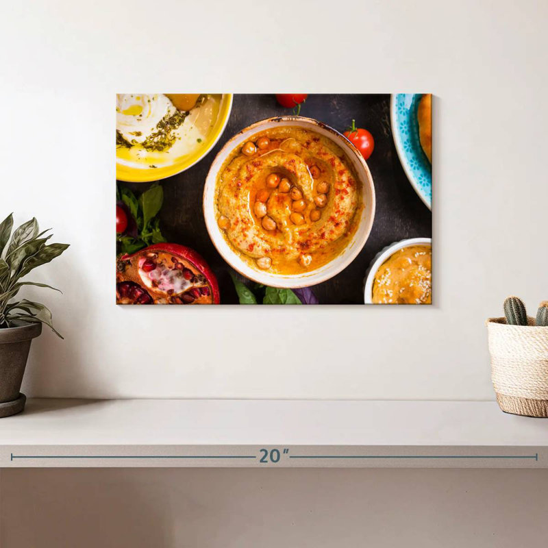 Spiced Hummus, 8" H x 12" W