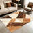 Marble Geometric Terracotta carpet-easy to clean, machine-washable, soft and comfortable; suitable for door mats, kitchens, living rooms, bedrooms, corridors, and laundry areas. Easy to clean, durable carpet for home decoration.-129132014