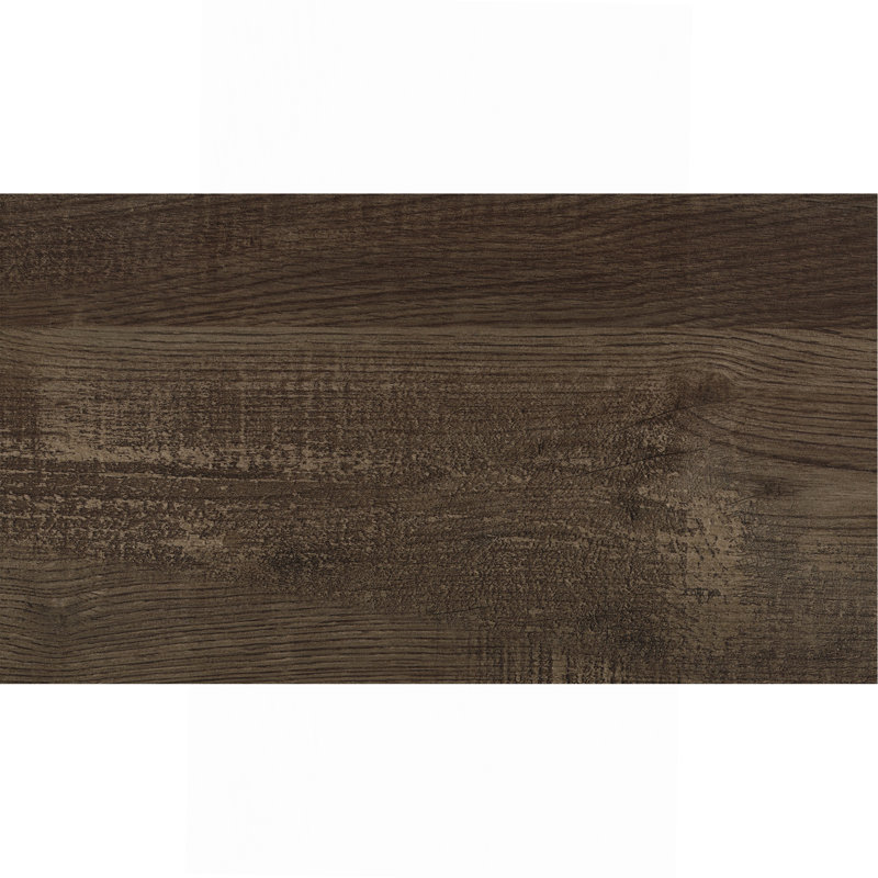 Mobilier de chambre à coucher rustique à panneau en bois 1pc, lit dans une boîte, Lit double, Brun rustique