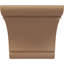 Bois de cèdre brut TimberThane Corbeau apprêté l 9 po x P 9 po x H 9 po-88289624