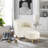 Upholstered 27" Wide Barrel Chair with Ottoman-94595591