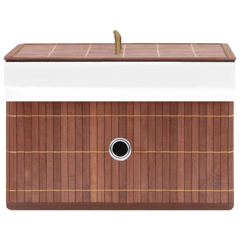 Rebrilliant Bamboo Decorative Basket, Brown