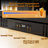 Undercounter Beverage Refrigerator With Glass Door, Bar Cooler Commercial Display Fridge For Beer Drink Soda With Temperature Control, 7.2cu. Ft. Large Capacity-107403153