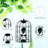 Karle Metal Hanging Tube Bird Feeder