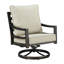 Hudson Outdoor Swivel Lounge Chair-1734915020