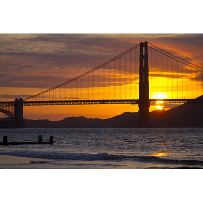 Golden Gate Bridge - Wrapped Canvas Print