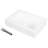 Fontana Vessel Sink and White Touchless Motion Sensor Faucet Combo