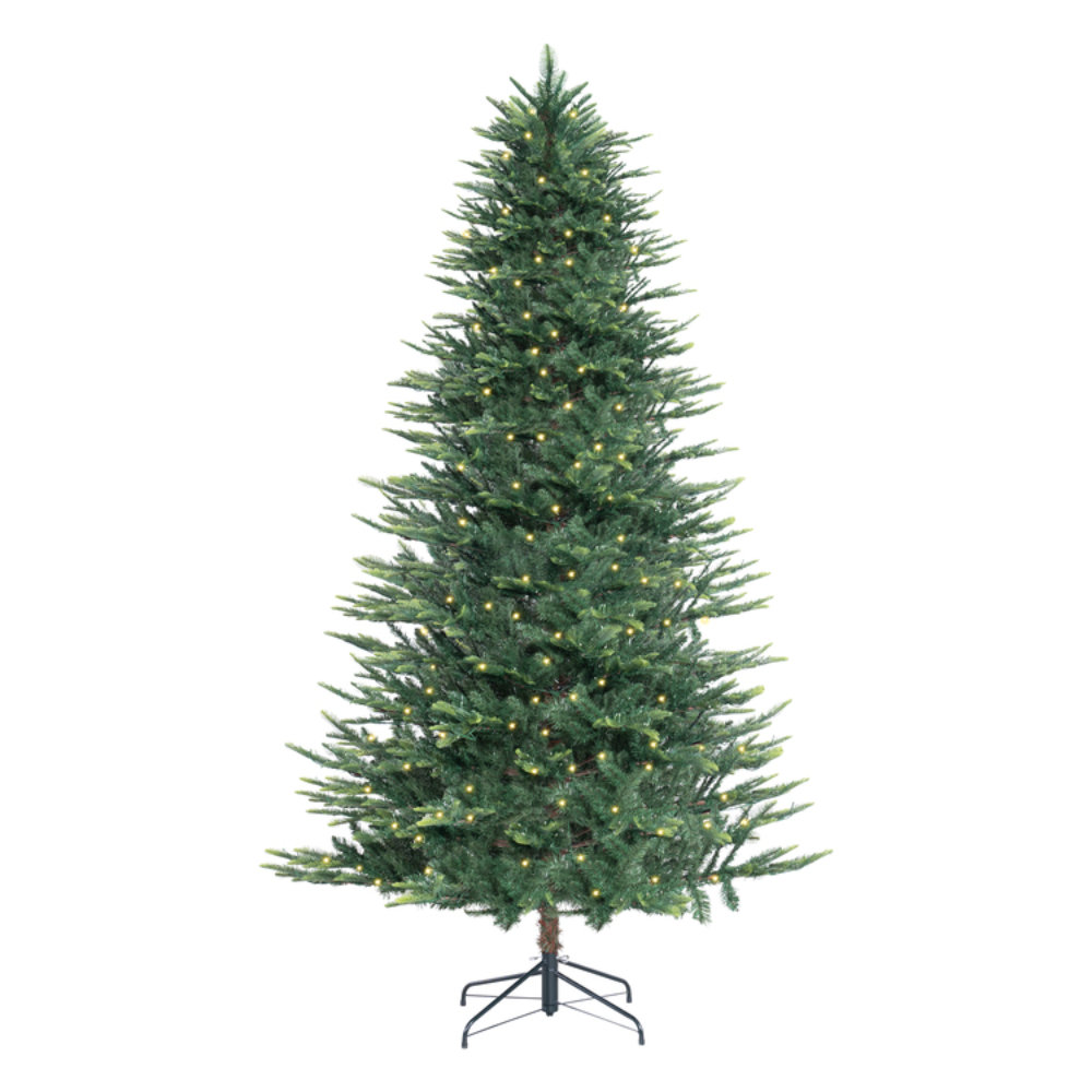9' Pre-Lit Spruce Christmas Tree, 9 ft