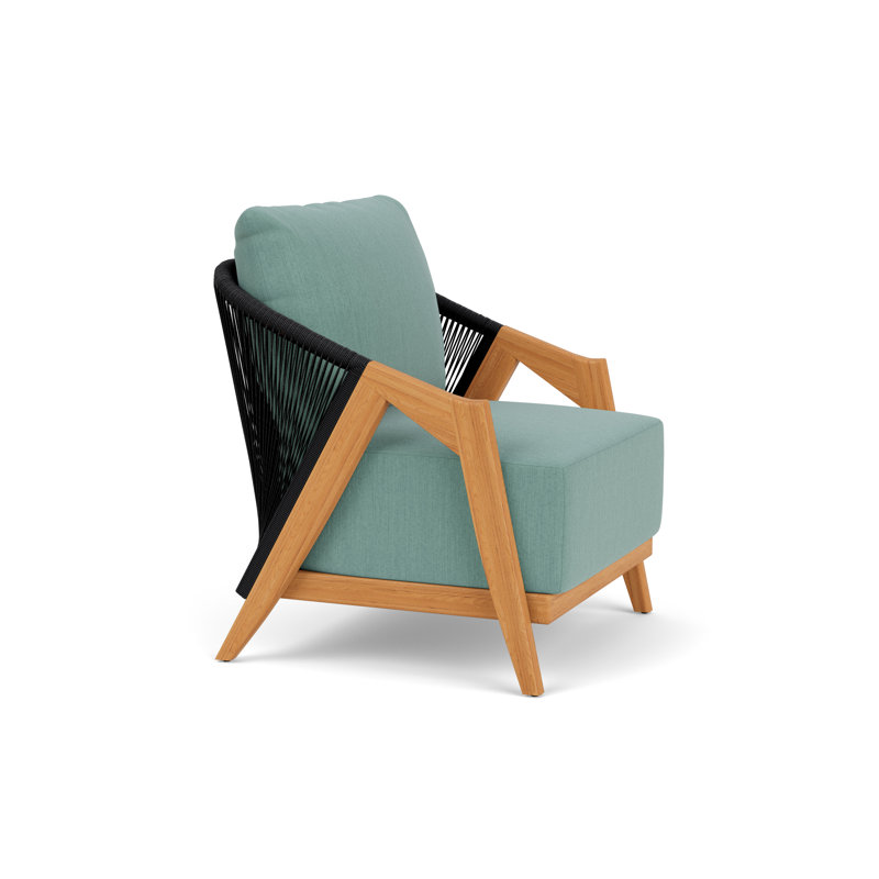 Alpine Outdoor Teak Armchair, Loveboat Mint