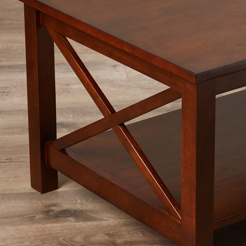 Rossitano Solid Wood Single Coffee Table
