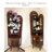 Solid Boxwood 4-Leg Corner Cabinet with Fluted Glass