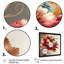 «Bold Red Floral Design I», impression sur toile-1612423364-1612423365