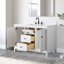 Meuble-lavabo simple 48 po avec plateau en marbre d'ingénierie-107663204-107663211-107663213