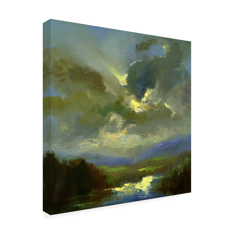 Painting Print, H 14 po x l 14 po x P 2 po