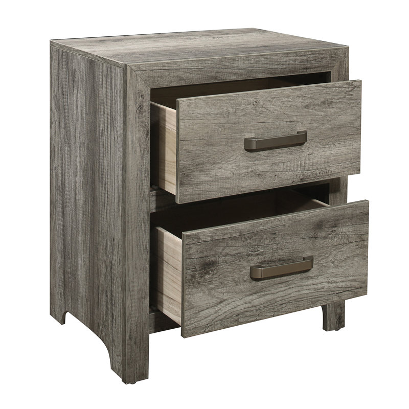 Deni 24 " W Nightstand, Gray