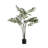91cm Faux Palm Tree in Pot