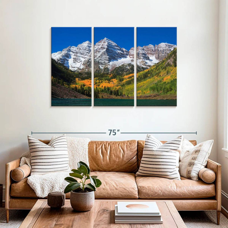Alvord View Of Maroon Bells, 36" H x 57" W