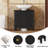 Modern Bathroom Sink Cabinet With Removable Shelf-1755295985
