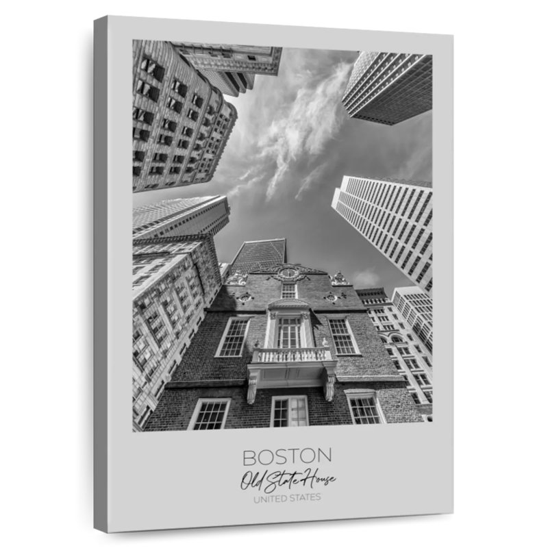 Nicci Boston Old State House US, H 48 po x l 32 po