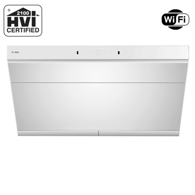 Hotte de cuisine VentiCore 36 po, 669 pi³/min, à installer sous une armoire ou au mur, blanche