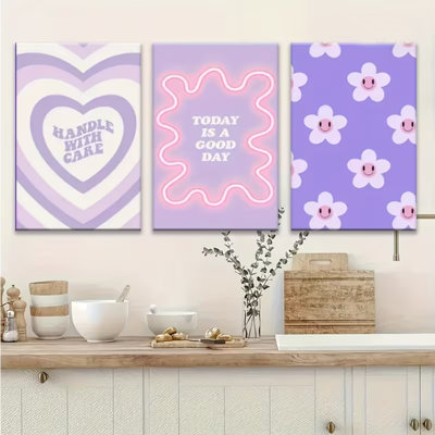3 Piece Wrapped Canvas Print