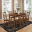 Tapis floral noir / beige touffeté à la main Marisela-1173081465