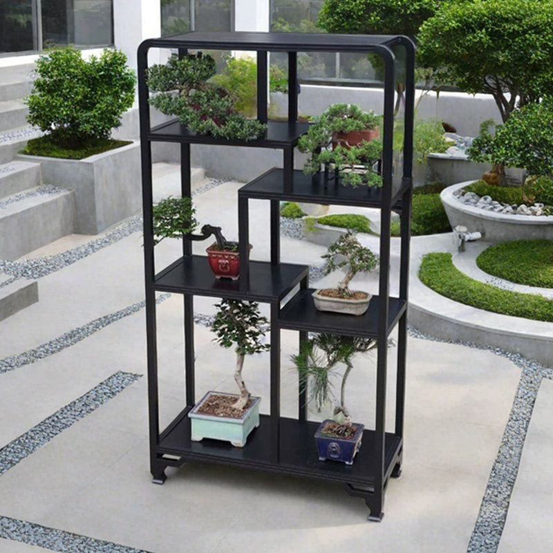 Tablette d'extérieur pour plantes en aluminium