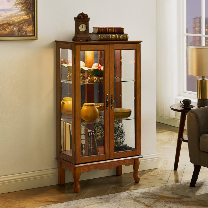 Cabinet diapaly avec tablettes réglables, Chêne