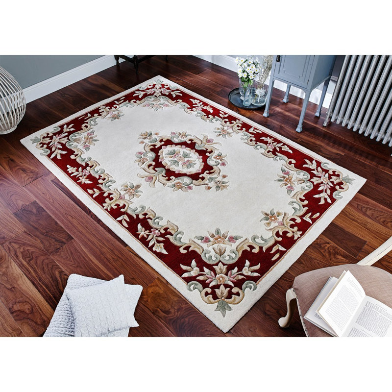 Hounslow Oriental Wool Area Rug, Rectangle 80 x 150cm