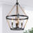 4- Light Rope Modern Farmhouse Pendant Light