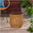 Round Glass Outdoor Side Table , 15.5 " W 15.5 " D-1006013659