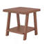 Table de bout avec tablette contemporaine en bois Athens-132967239