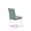 L'ensemble de table de cuisine 3 pièces comprend une table de salle à manger et 2 chaises de cuisine en polyester vert saule, blanc lin-313924997-273213519