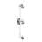 Dierdre 30.87'' 3 -Light Fixed Track Track Kit with Dimmable and Adjustable Head