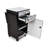 WorkplaceEssentials Multi-Media Work Center AV Cart with Lockable Storage