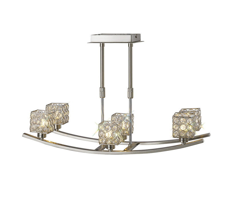 6 - Light Shaded Chandelier