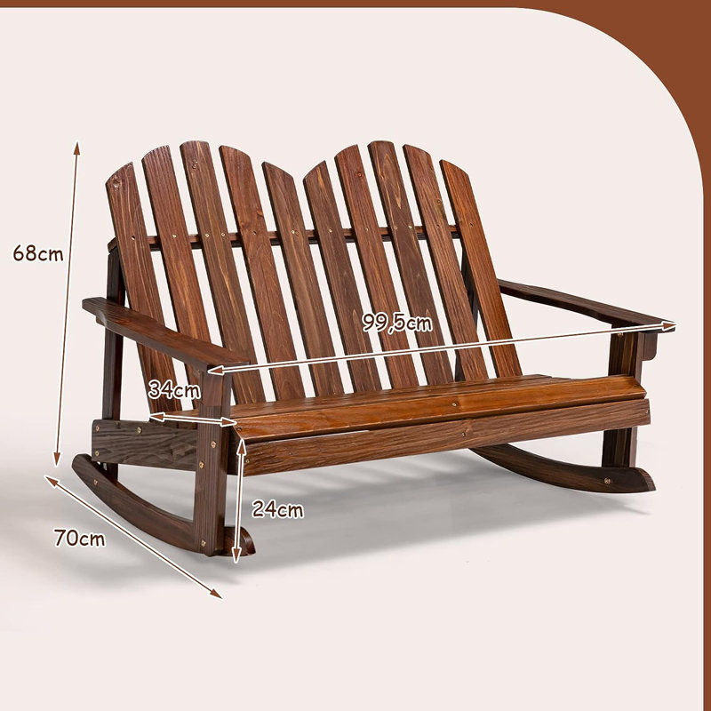 Grillo Fir Outdoor Chair, Brown