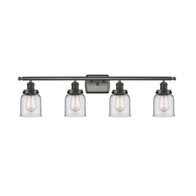 Éclairage pour meuble-lavabo de salle de bain 5 "- 4 lumières 36" Ballston Urban Bell