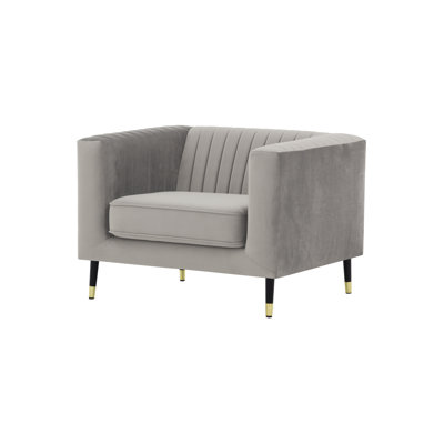 Clevenger Velvet Armchair