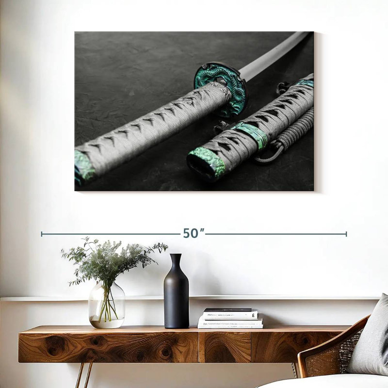 Épée Katana Mait Dragon, H 26 po x l 39 po