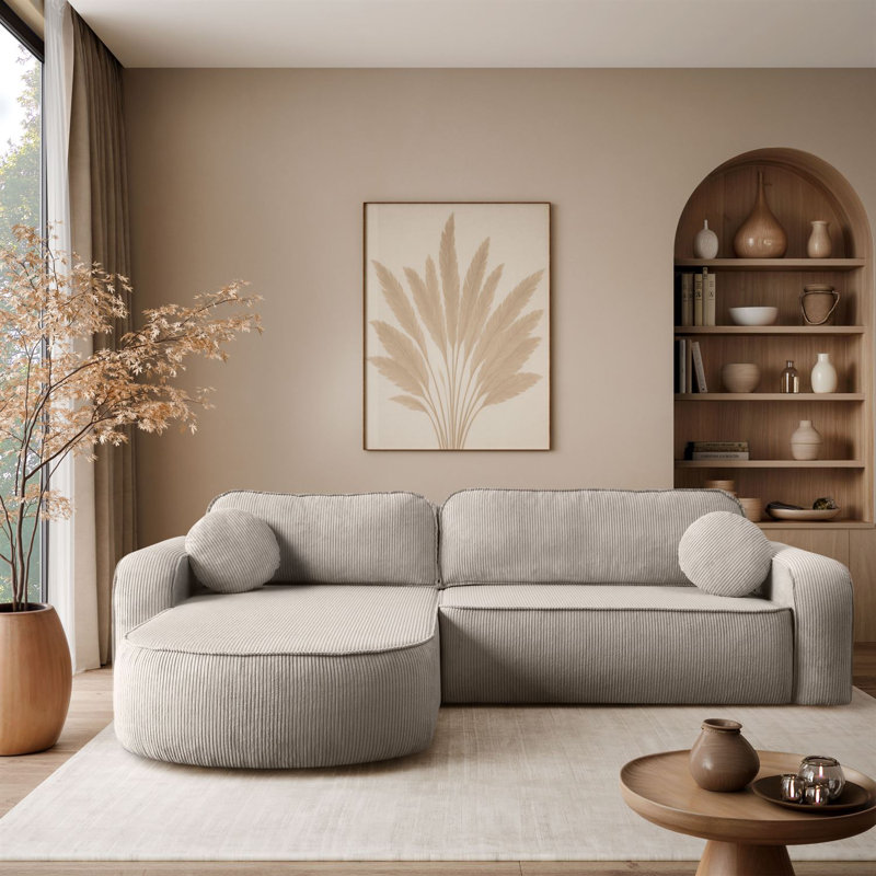 4 Seater Corner Sofa , Beige