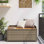 Banc de jardin en acier Agrim