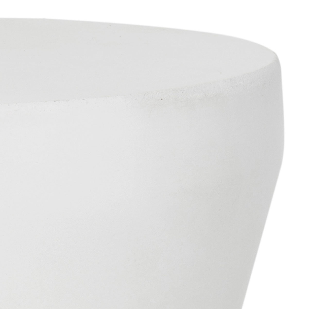 Zenni 12" Patio Side Table, Ivory