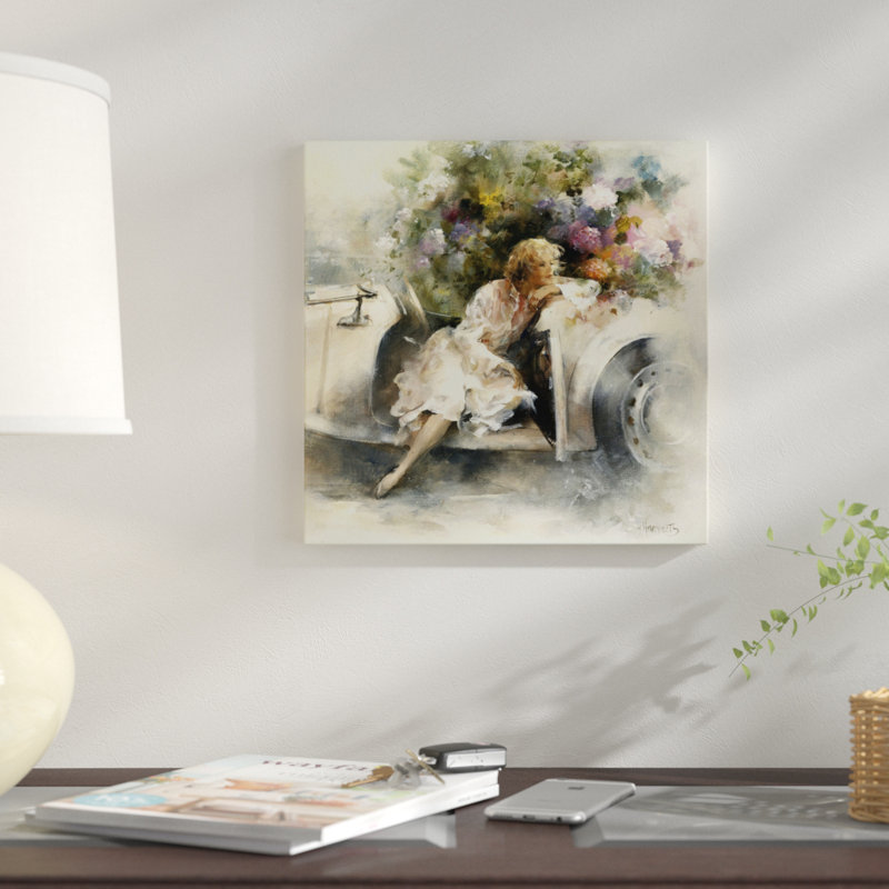 «Day DreamIng», reproduction sur toile, H 12 po x l 12 po x P 1,5 po, Pas de tapis, Toile tendue