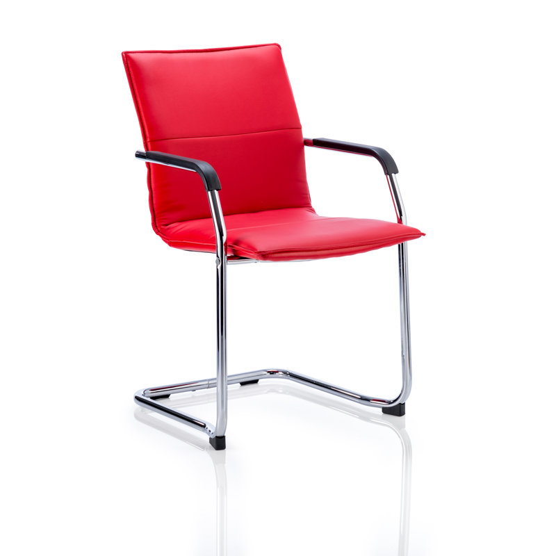 Gustave Waiting Room Chair, Red
